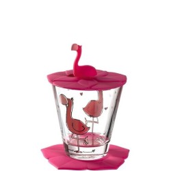 Kinderglasset flamingo